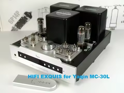 BREEZE YAQIN MS-30L EL34 Push-Pull Tube Amplifier HIFI EXQUIS Lamp Integrated Amp with Headphone Out