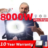 solar spotlight outdoor Suitable for indoor and outdoor IP67 waterproof 1000w solar light warm white