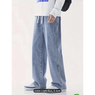 Loose Fit Jeans Unisex/ Men’s Loose Fit Jeans/ Seluar Jeans Loose Fit/Jeans Casual Street Style Dist
