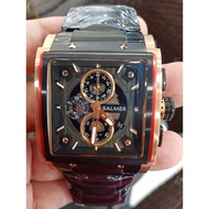 ☋◙BALMER Fashion Square Men Watch 8107G BRG-4