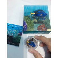 Australian Sea Life II - The Reef - Surgeonfish 1/2oz Silver Proof Coin