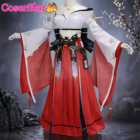 CoserStar-SR Wuthering Waves Wuwa Hiyuki Cosplay Costume Outfit Dress Carnival Halloween Anime Game 