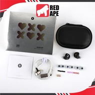 SIMGOT EW300 In-Ear Monitors: 1DD+1Planar+1PZT Tribrid Driver Detachable Tuning Nozzles Hi-Res Audio