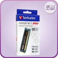 威寶 - Verbatim Vi3000 M.2 NVME 1.3 256G SSD - 66383 [香港行貨]