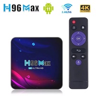 H96 Max V11 Smart TV BOX Android 11 4GB RAM 64GB Rockchip 3318 4K 3D Video BT4.0 HD 4K Media Player 