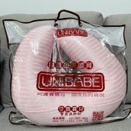 UNIBABE優貝比哺乳三用U型枕 哺乳枕 粉色橫條
