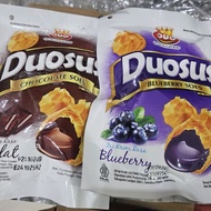 duosus coklat blueberry chocolate soes blueberry soes kue sus kering