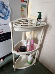 三層轉角浴室置物架