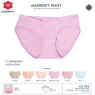 Sorex Cd Fashion Mini MaternityWanita POLOS Maternity Panty 1134 (Random Color) ASOKA