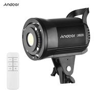 Andoer LM60Bi Portable LED Photography Fill Light 60W Studio Video Light 2800K-5600K Dimmable Bowens