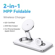 UGREEN MFi 2-in-1 20w MagFlow Qi 2 Wireless Charging 25W 3-in-1 MagSafe Station 15W Fast Charging fo
