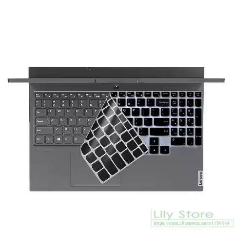 For LENOVO Legion 7 Gen 6 (16” AMD) Legion 5 Pro 16 Gaming Laptop Silicone laptop keyboard cover ski