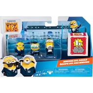 Minions Despicable Me 4-4 Figure Packs AVL Squad | 2 inch Collectible Figures | Pack Has 3 Figures V
