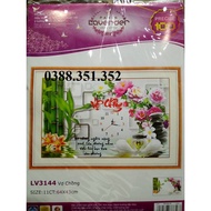 Cross-stitch painting Couple's watch LV3144 64*43cm