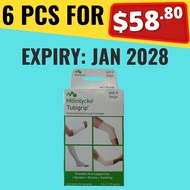 Molnlycke Tubigrip Size D 1 Meter (Beige) Tubular Bandage for Sprain Strain Swelling