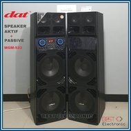 SPEAKER AKTIF DAT MGM 522 MGM522 MGM-522 BLUETOOTH 10 INCH DOUBLE SUBWOOFER