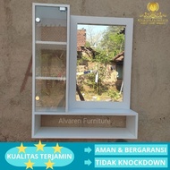 Meja rias Estetik meja maekeup meja rias gantung dinding Minimalis