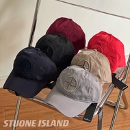 Stone Island Cross Badge Nylon Cap Sunscreen Baseball Cap Wild Outdoor Men And Women Hat Ins Sports 
