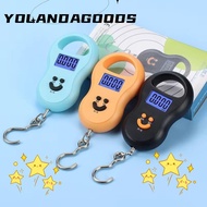 YOLA Digital Scale, 50Kg Capacity LCD Scale Electronic Hanging Scale, Durable Portable Luggage Scale