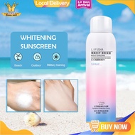 Red Pomegranate Whitening Sunscreen Spray UV Protection Isolation Spray Sunblock Moisturizing Sunscr