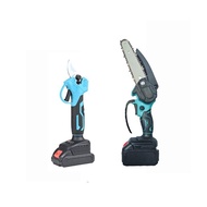 Source Wholesale Lithium Electric Pruning Shears Gardening Electric Shears One-Hand Saw Logging Saw 