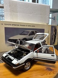 AE86 模型車 Toyota Speinter model display car
