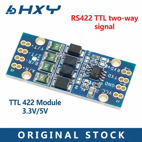 RS422 TTL two-way signal TTL 422 Module full duplex 422 to single chip 3.3V/5V