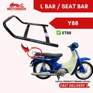 Y88 L BAR - YAMAHA Y 88 ET80 FIRST MODEL HANDLE SEAT BAR SPOILER L-BAR REAR TEMPAT DUDUK BESI BELAKA