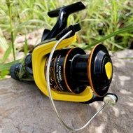 Ptr GHOTDA Yellow 2000-7000 Series Spinning Fishing Wheel Metal Fishing Reel Saltwater Sea Fishing M