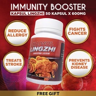 Shuang Hor Yung Kien Ganoderma Lingzhi 150Capsules/Bottle HIGH BLOOD, BLOOD CIRCULATION, TUMOR, CANC