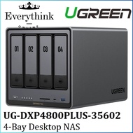 UGREEN NASYNC DXP4800 PLUS 4-BAY DESKTOP NAS, INTEL PENTIUM GOLD 8505 5-CORE CPU, 8GB DDR5 RAM, 128G