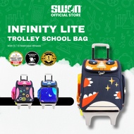 SWAN Infinity Lite Roll Ergonomic Trolley School Bag