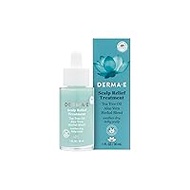 DERMA E Scalp Relief Treatment – Dry Scalp Moisturizer Serum – Tea Tree Oil, Menthol and Aloe Vera Cool and Soothe Itchy Scalp and Promote Scalp Health, 1 Fl Oz