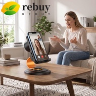REBUY Mobile Phone Stand, Adjustable 360° Portable Smart Bluetooth Speaker, Bluetooth Induction Mult