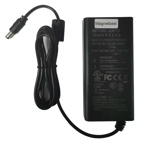 Original SOY 12V 5A 60W AC DC Adapter Charger SUN-1200500 for Msi OPTIX AG32CQ MAG27CQ MAG271R MONIT