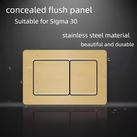 Stainless Steel Flush Panel Geberit Cistern Flush Sigma Panel Modern Style