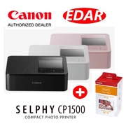 CANON SELPHY CP1500 + RP-108 High-Capacity Color Ink / Paper Set