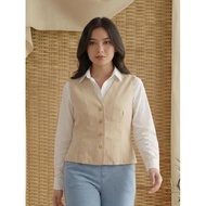 Daisy by Voir Malaysia (Vest) Khaki Vest Casual Daily Wear