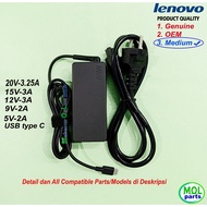 LENOVO Adapter 5 in 1Lenovo 20V-3.25A 15V-3A 12V-3A 9V-2A 5V-2A USB type C