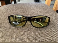 全新 高檔台灣製  微變色偏光防眩光太陽眼鏡套鏡