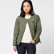 日本 Ne-net NYA 純色車線夾棉布 圓領 外套