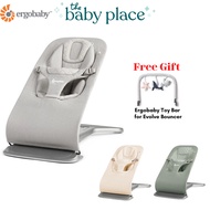 Ergobaby 3-in-1 Evolve Bouncer - Mesh with Free Toy Bar