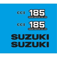 SUZUKI TS185 DECAL/STICKER