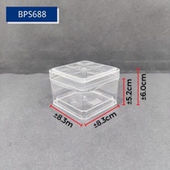 (945)Bekas Honey Comb / BPS688 / Bekas Kuih Raya / Goodies / Doorgift / Cookies Square Container / P