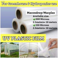 ○✇﹉MACPLAS UV PLASTIC SHEET | GREENHOUSE ROOFING | 10 meters length