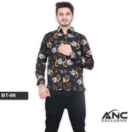 [7] KURTA BATIK LELAKI Batik Shirt Baju Batik Lelaki Size Malaysia NEW 2023