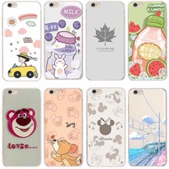 iphone 4 4s 5 5s se 6 6s plus  Soft Silicone TPU Casing phone Cases Cover