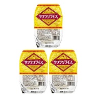 サフランライス ライスパック 150g×3パック レトルト パックライス NP [サフランライス×3 BL] 即送