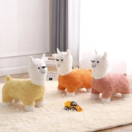 KUKA HOME - Cute Alpaca Character Children's Chair, Modern Minimalist Children's Toy Chair