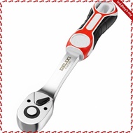 [leipupa] 72-Tooth Ratchet Wrench Industrial Grade 72-Tooth Ratchet Handle 5-Degree Swing Angle Ratc